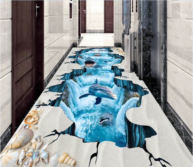 3D Epoxy Flooring — Design 11